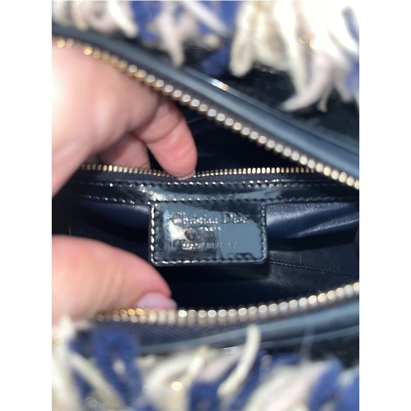 Christian Dior Tweed Handbag - Picture 3 of 9
